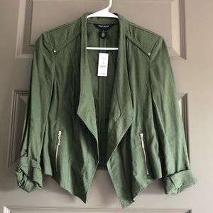 WHBM Linen Motorcycle Jacket (4)